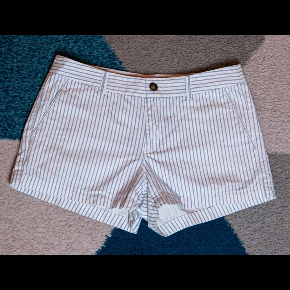 Pinstripe Shorts